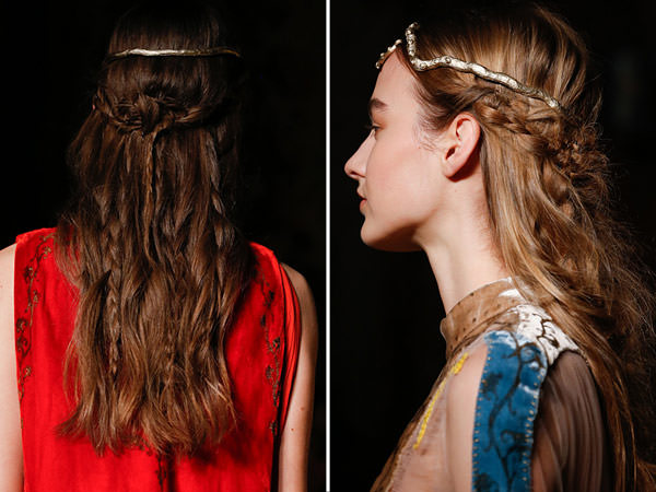 Detalhe da beleza da Valentino.