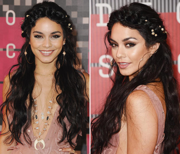 Inspiração, Penteados, Vanessa Hudgens, Festa de 15 anos, Debu