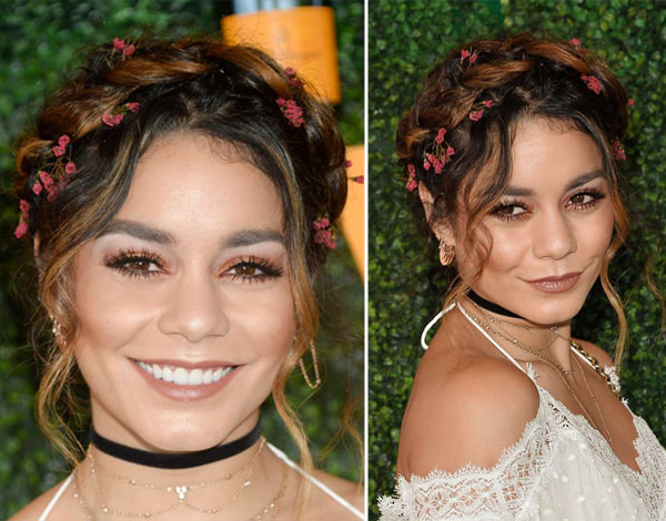 Inspiração, Penteados, Vanessa Hudgens, Festa de 15 anos, Debu