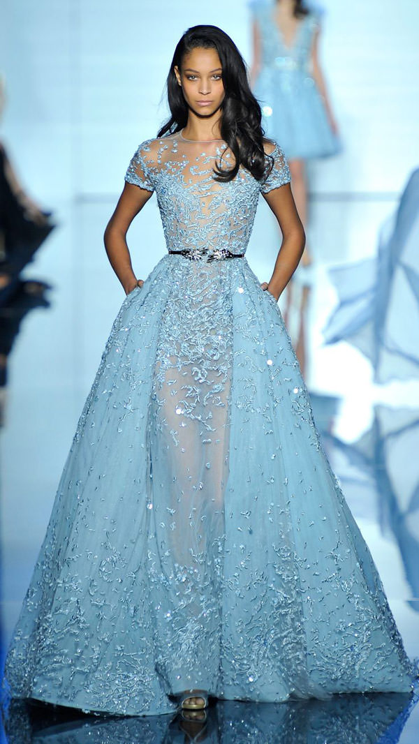 Princesa Vestido De Debutante Azul Azul Vestidos De Festa De