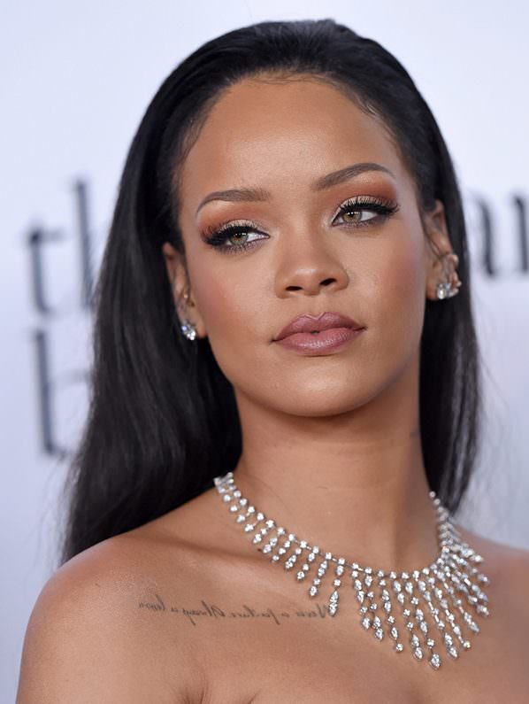 SANTA MONICA, CA - DECEMBER 10: Recording artist Rihanna arrives at Rihanna and The Clara Lionel Foundation Host 2nd Annual Diamond Ball at The Barker Hanger on December 10, 2015 in Santa Monica, California. (Photo by Axelle/Bauer-Griffin/FilmMagic)